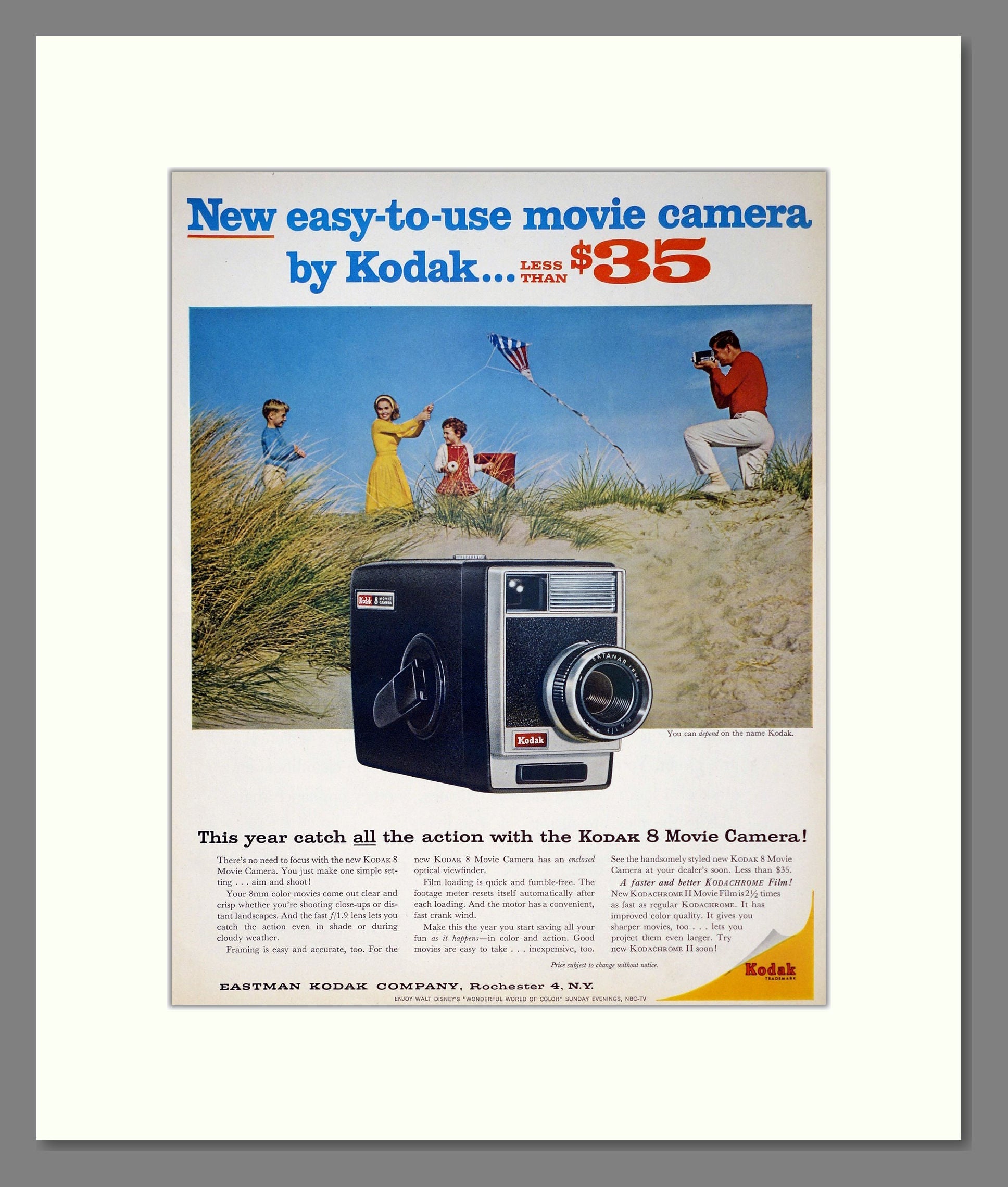 Kodak discount Movie Camera