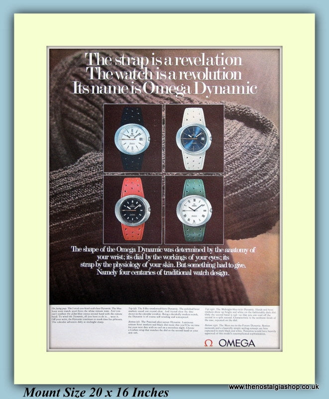 Vintage omega dynamic online watch