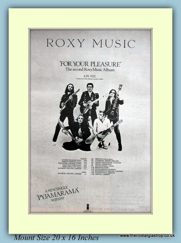 For Your Pleasure - Album by Roxy Music
