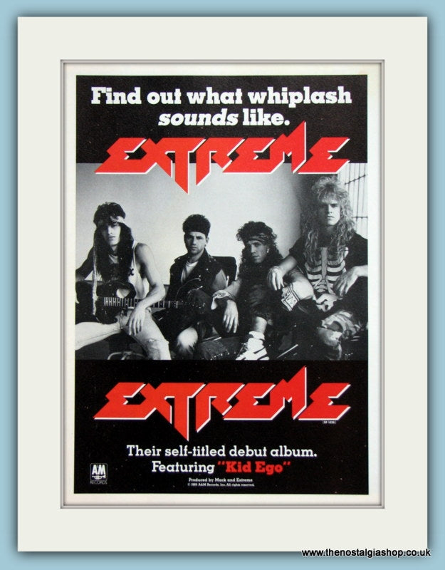 Extreme Extreme 1989 Original Advert (ref AD2919) – The Nostalgia Shop