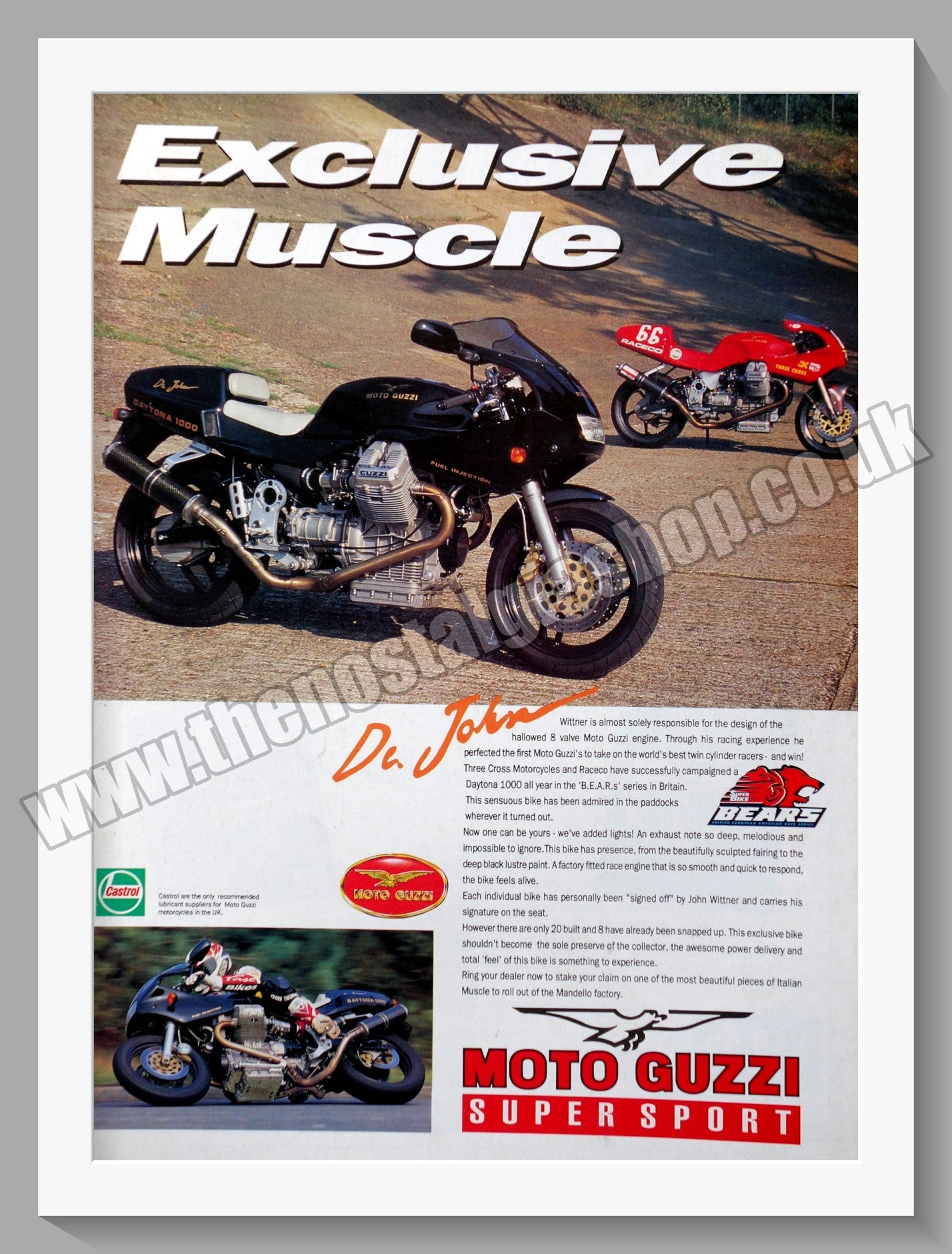 Moto guzzi store motorcycles