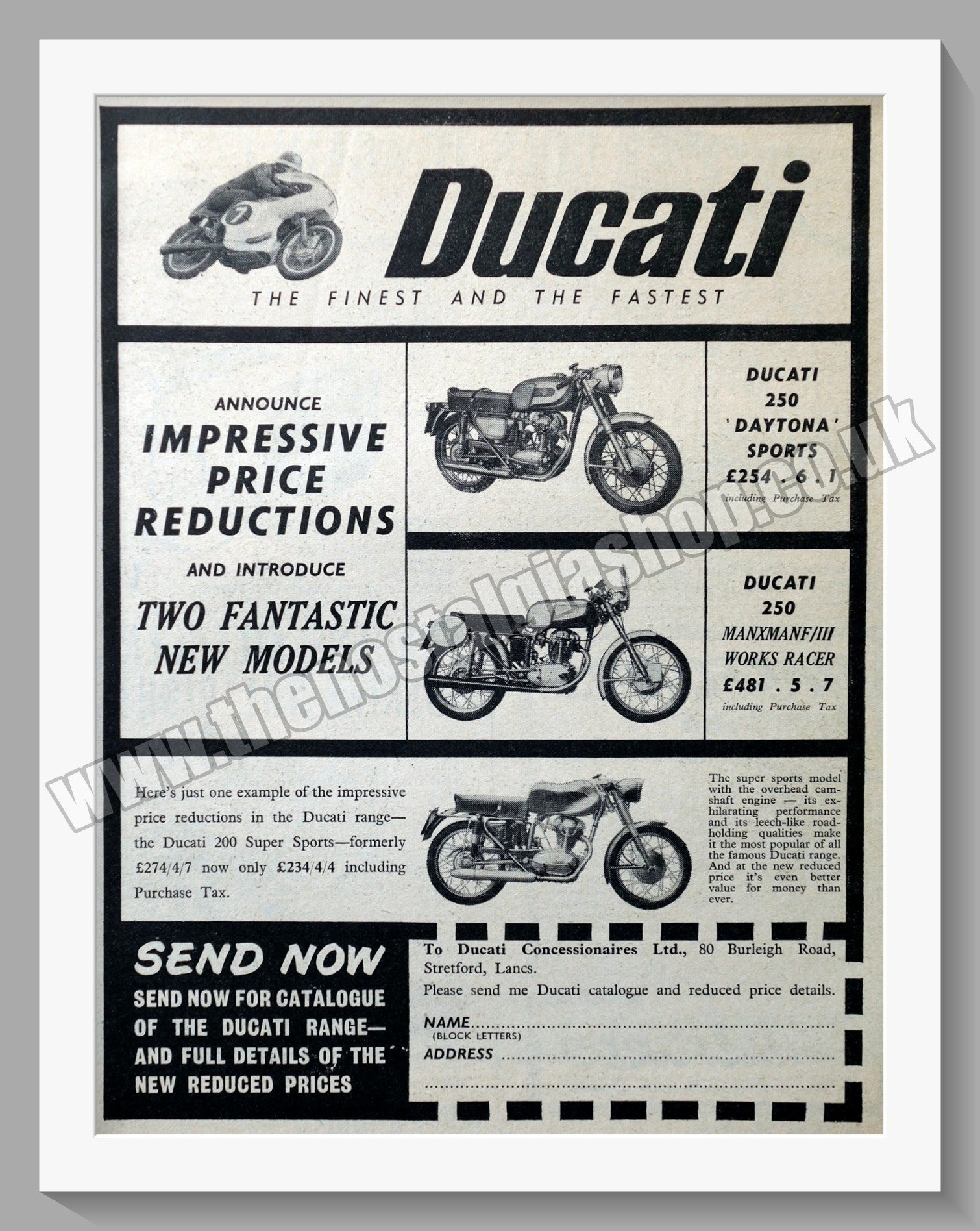 ducati price range