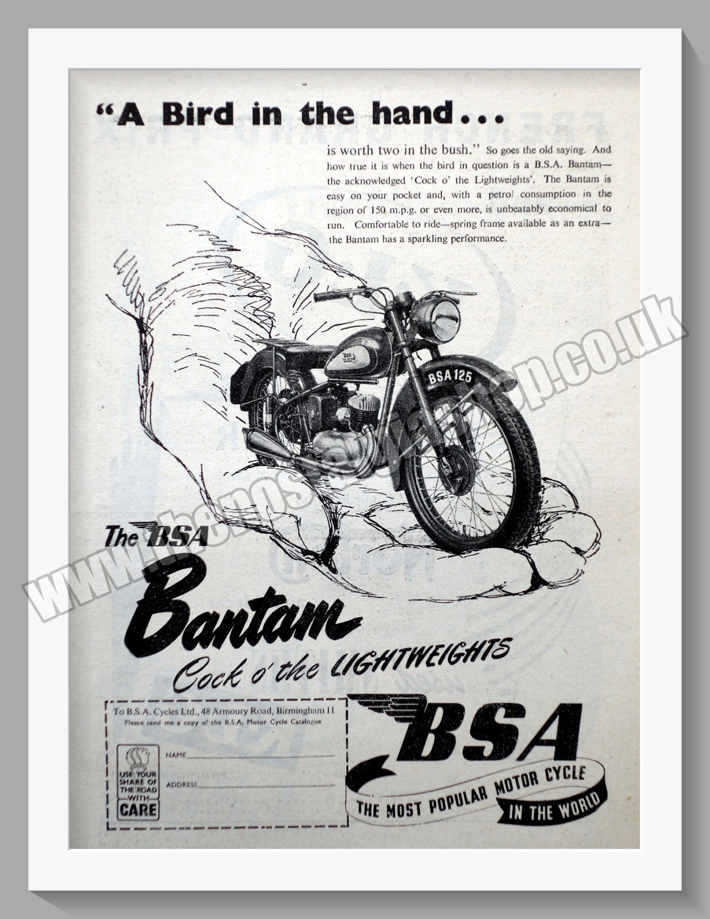 1951 bsa online bantam