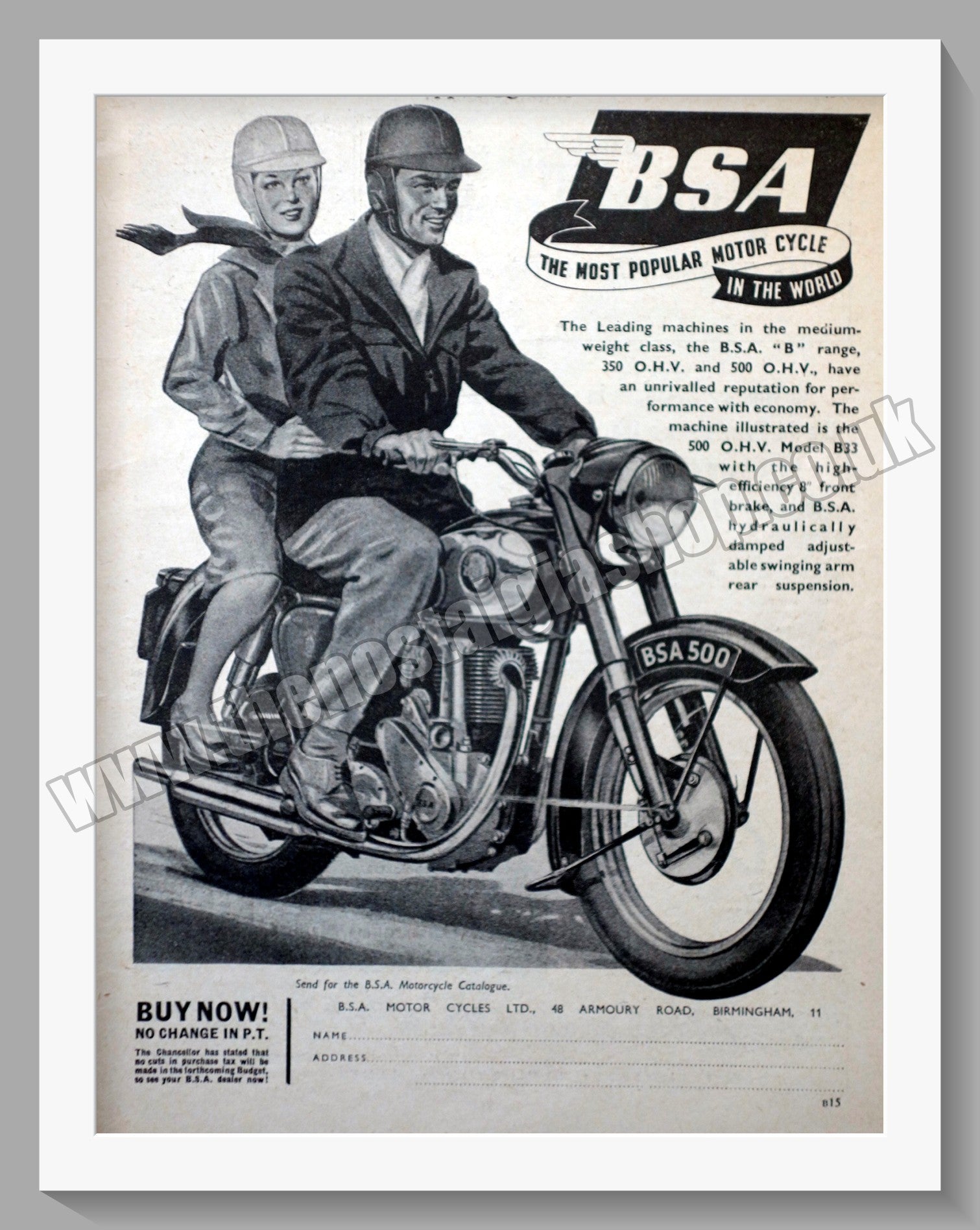 Old bsa motorbikes for hot sale sale