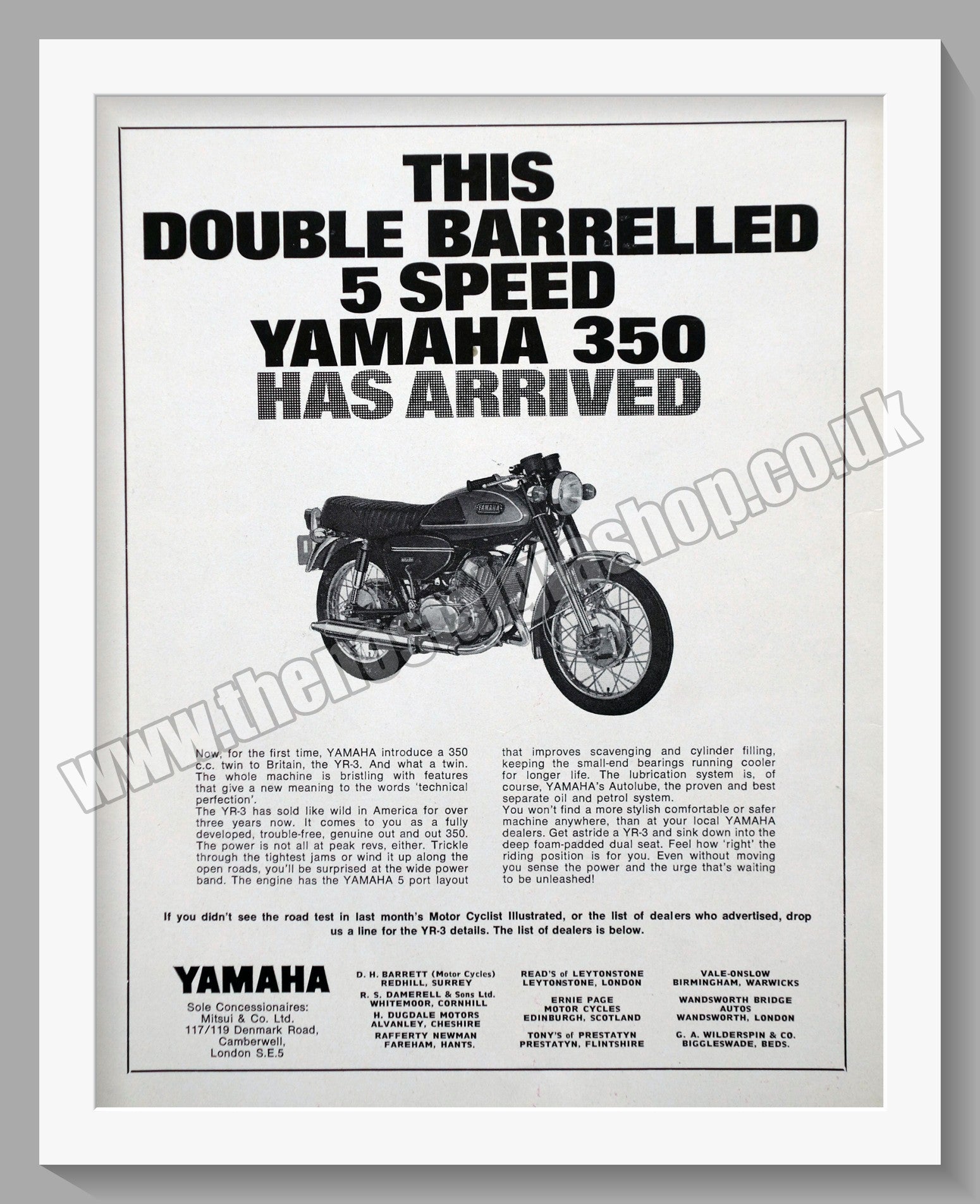 Yamaha 350 store