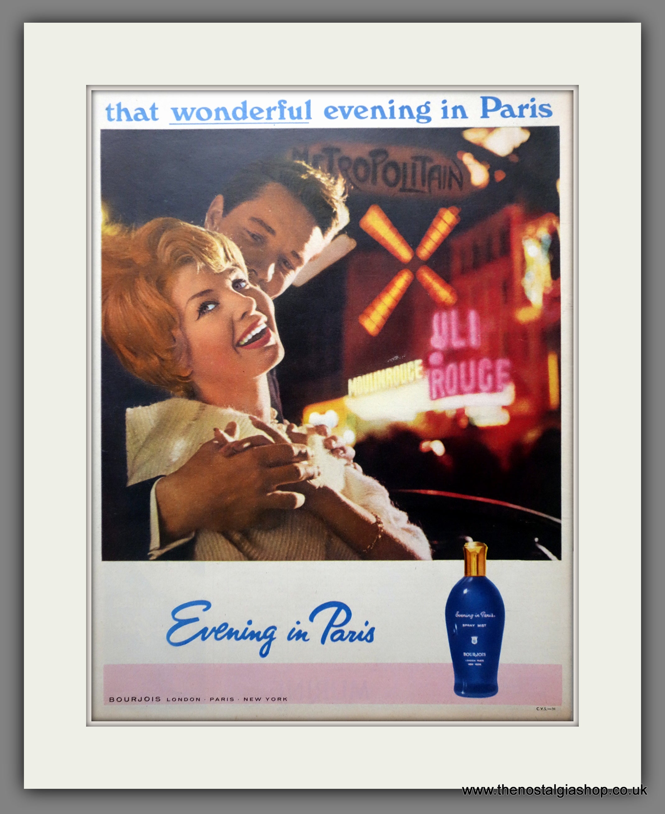 Evening in store paris perfume