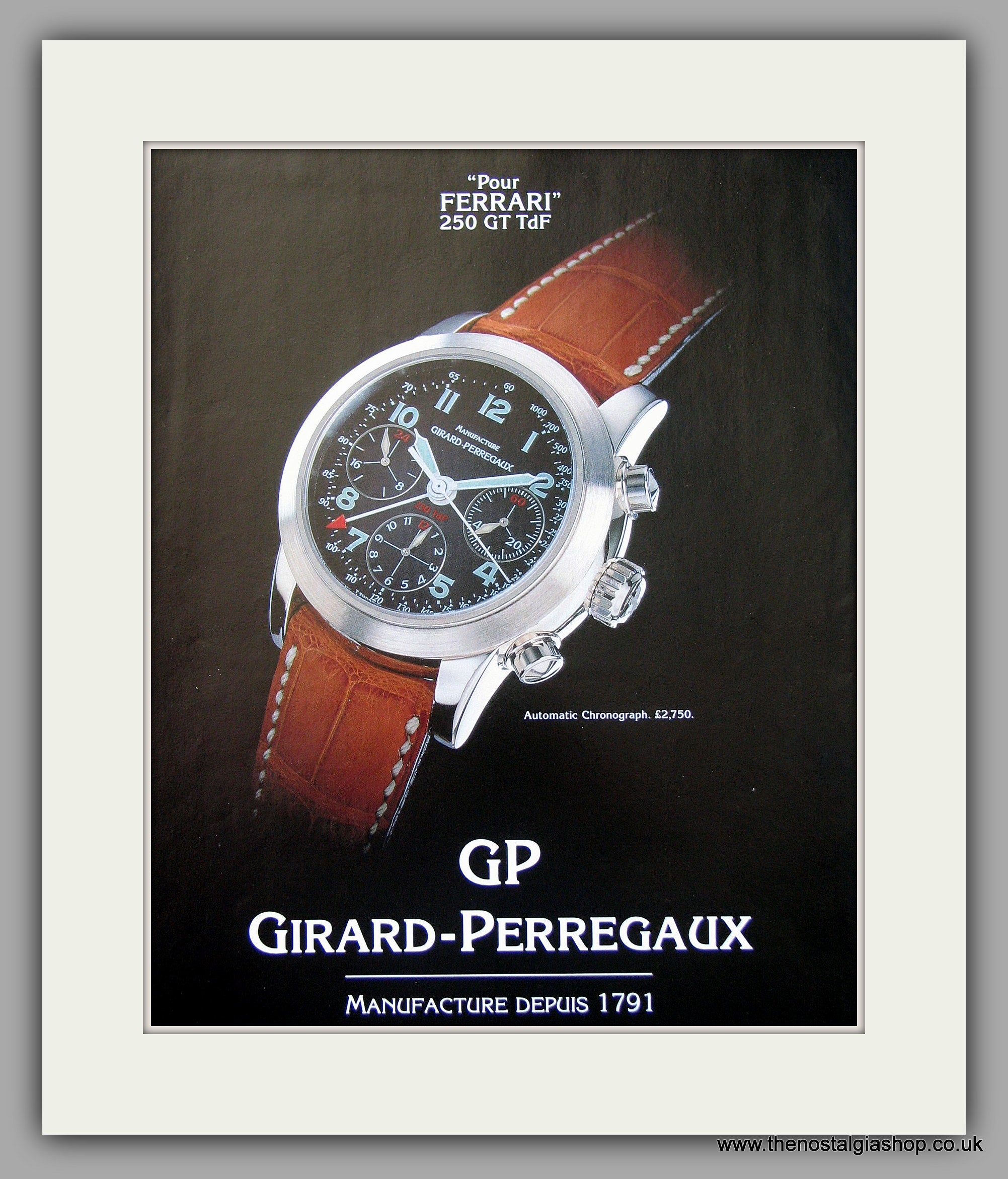 Girard perregaux ferrari 250 gt clearance tdf