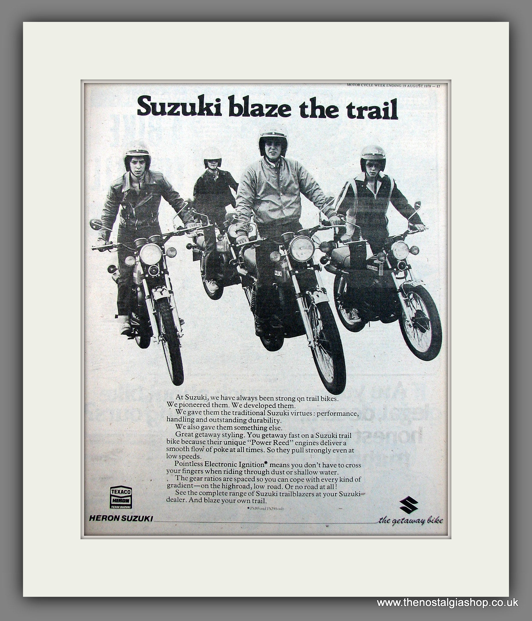 suzuki trail bike