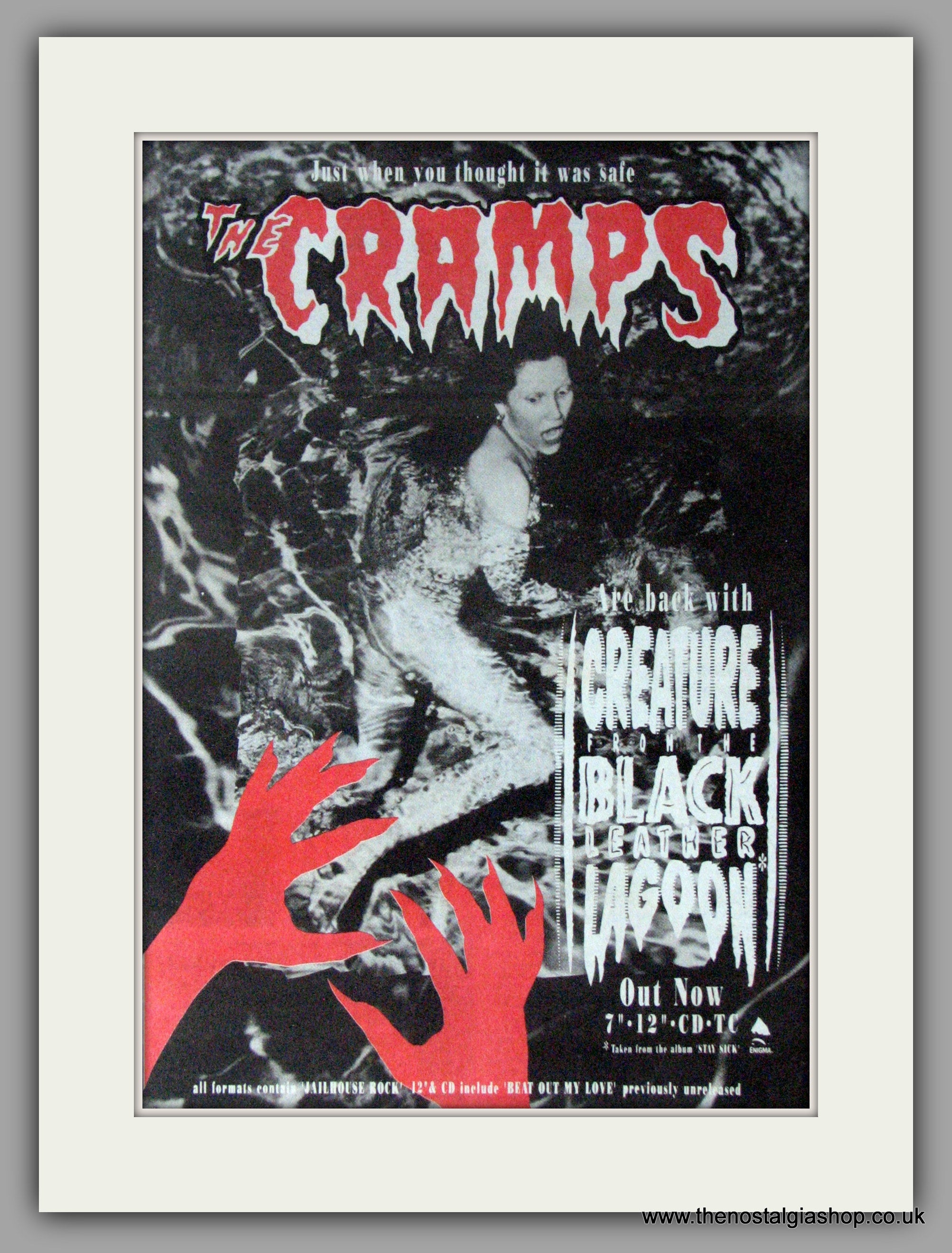 Cramps (The) Creature From The Black Leather Lagoon. 1990