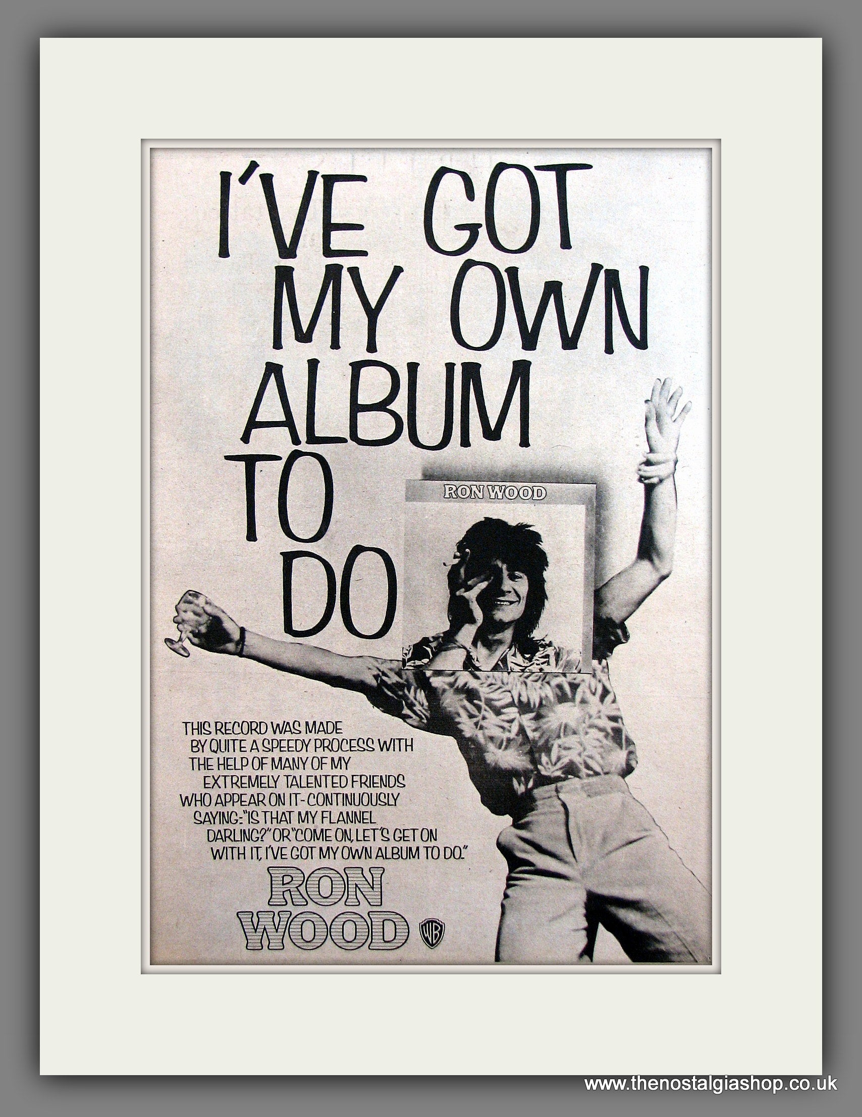 ronnie wood cancel everything