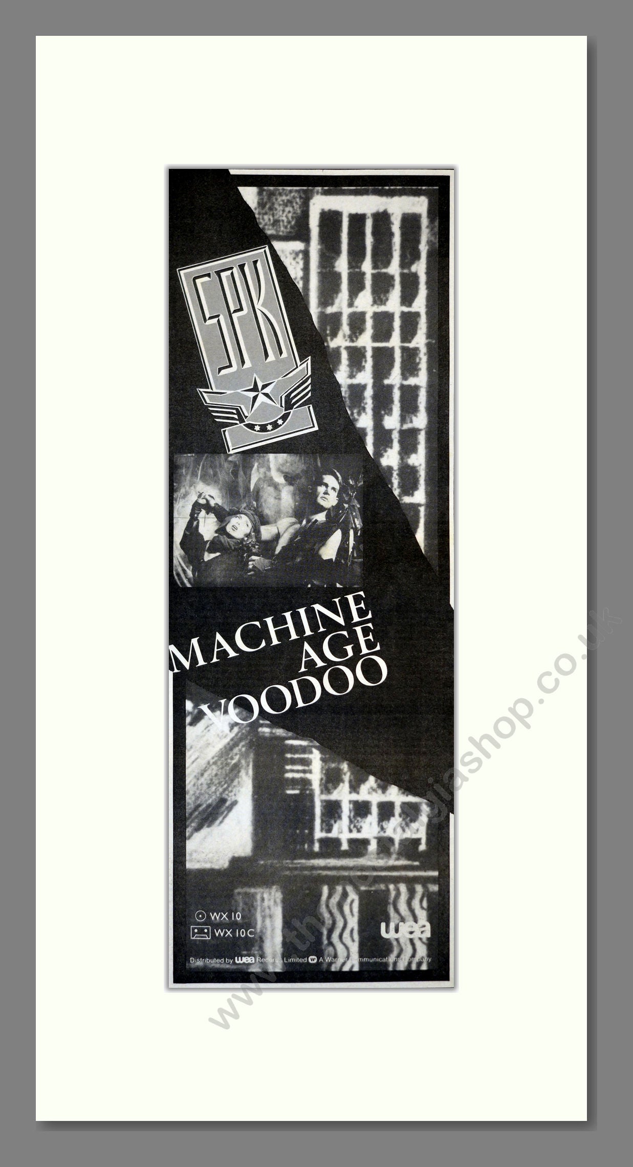 SPK - Machine Age Voodoo. Vintage Advert 1984 (ref AD201243) – The