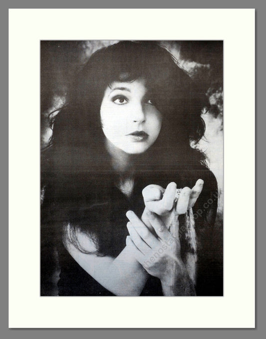 Kate Bush. The Sensual World. Original Double Advert 1989 (ref AD15732)