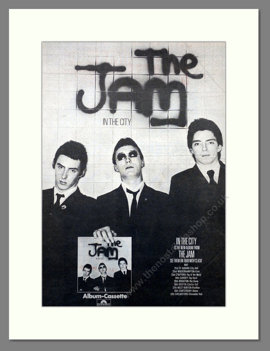 Jam (The) In The City. Original Advert 1977 (ref AD15658)