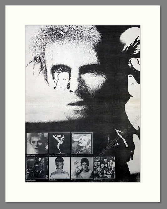 David Bowie. Original Double Advert 1978 (ref AD15718)