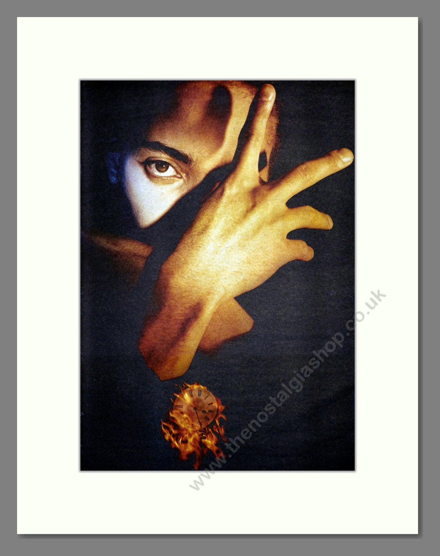 Terence Trent D'Arby - Neither Fish Nor Flesh (Double Advert). Vintage Advert 1989 (ref AD17605)