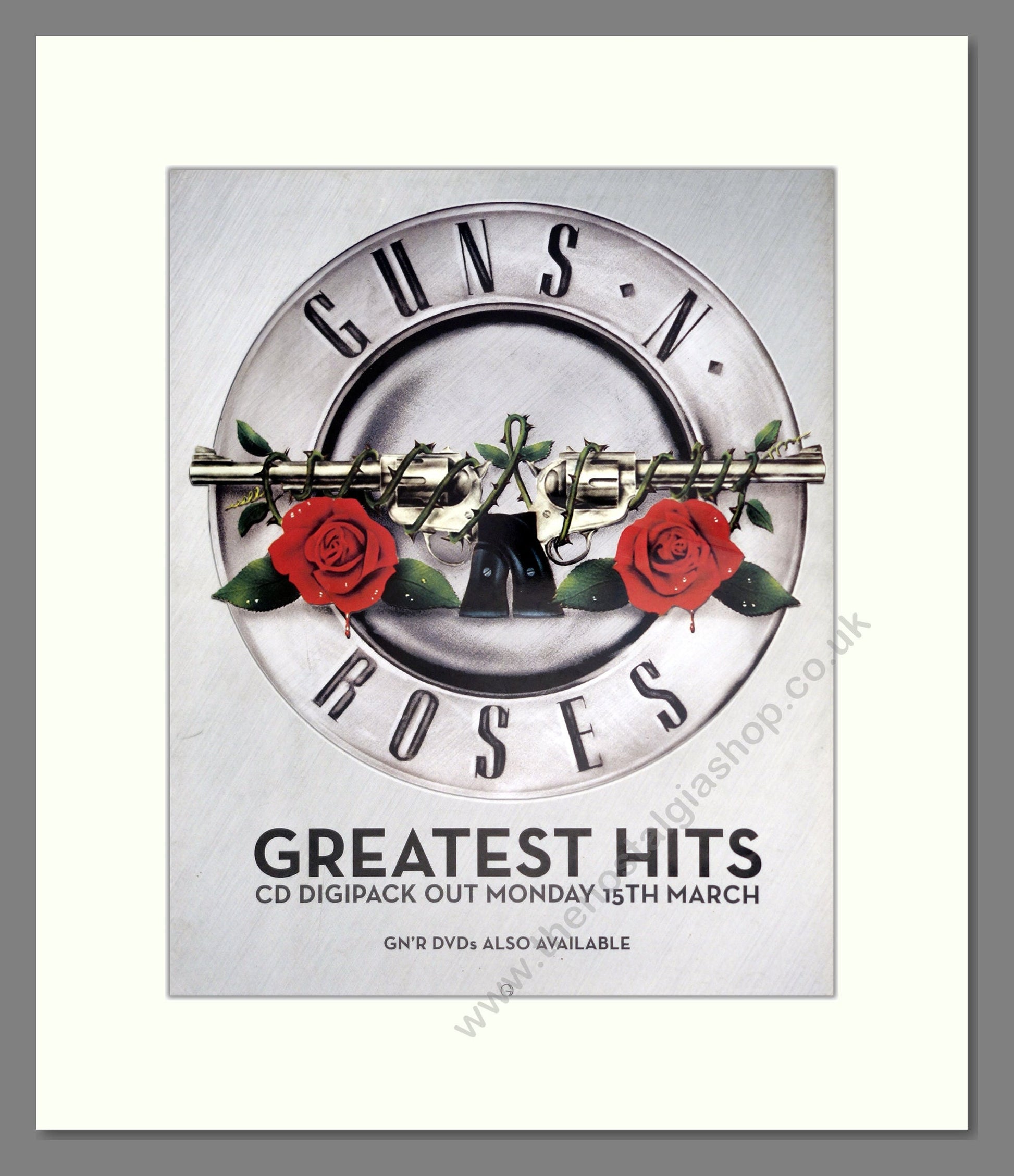 Guns N Roses - Greatest Hits. Vintage Advert 2004 (ref AD301984)