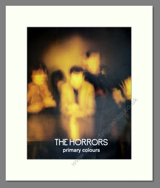 Horrors (The) - Primary Colours. Vintage Advert 2009 (ref AD301995)