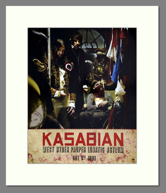 Kasabian - West Ryder Pauper Lunatic Asylum. Vintage Advert 2009 (ref AD302033)