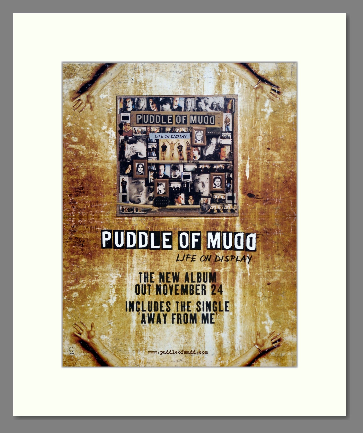 Puddle Of Mudd - Life On Display. Vintage Advert 2003 (ref AD302056)