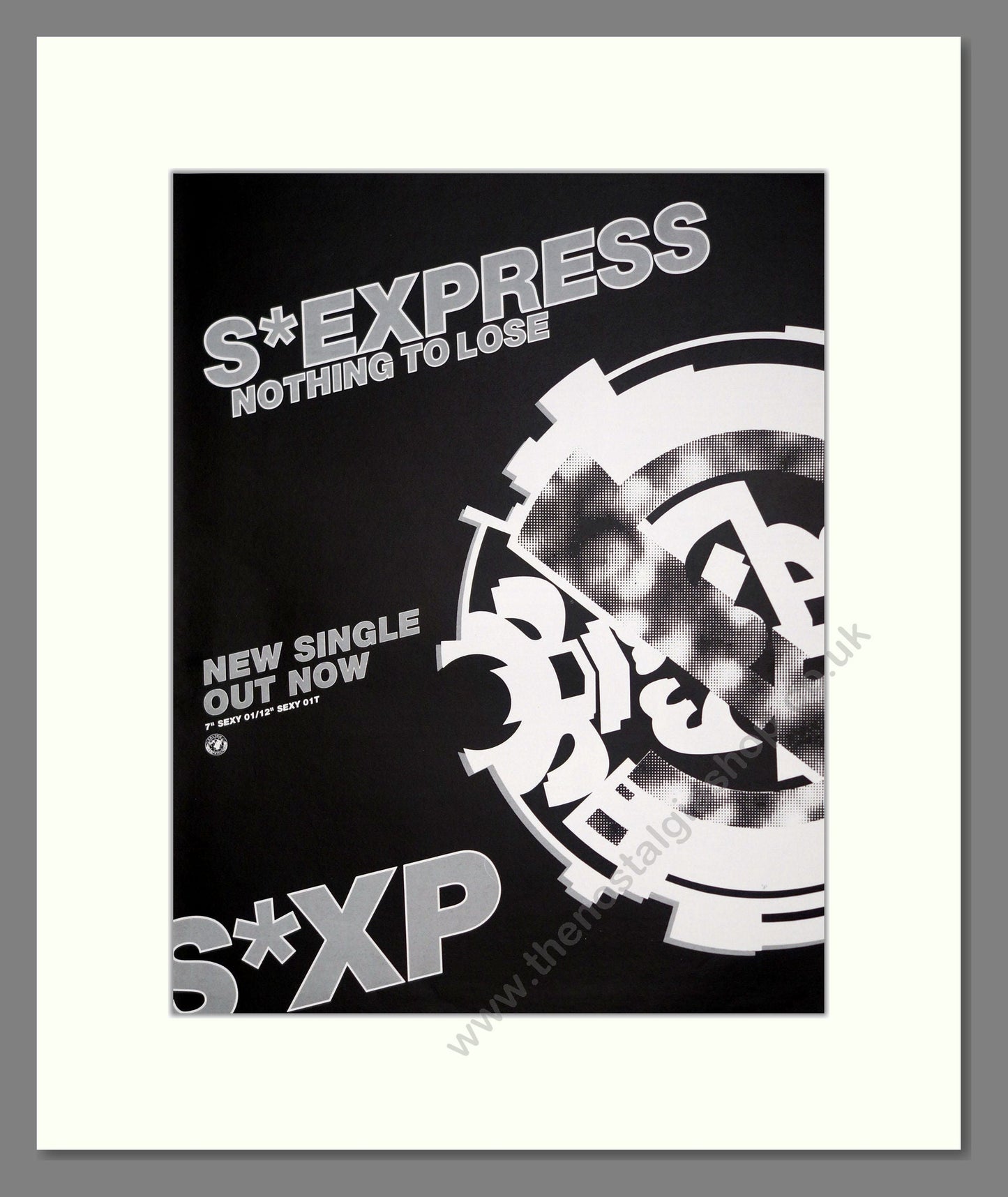 S*Express - Nothing To Lose. Vintage Advert 1990 (ref AD302174)