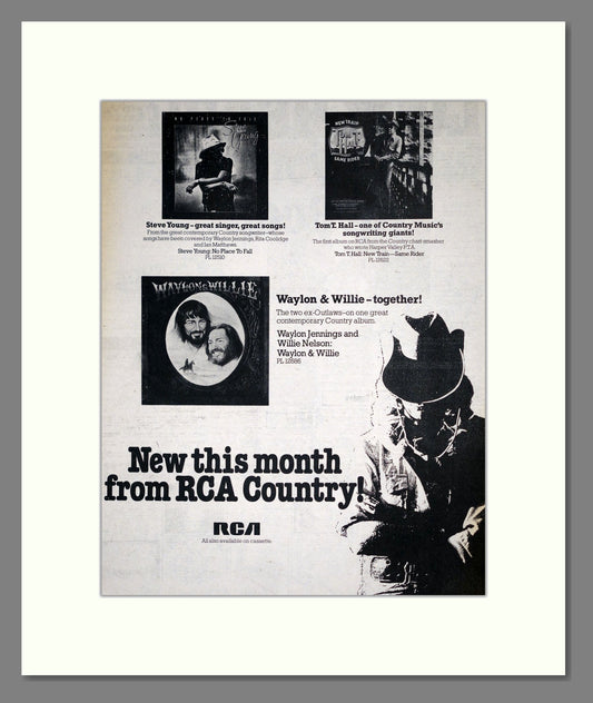 Various Artists - RCA Country. Vintage Advert 1978 (ref AD18673)