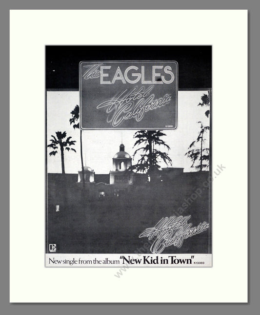 Eagles (The) - Hotel California. Vintage Advert 1976 (ref AD18728)