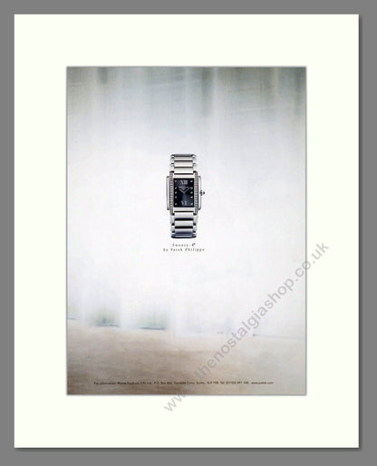 Patek Philippe - Twenty-4. Vintage Advert 2000 (ref AD62335)