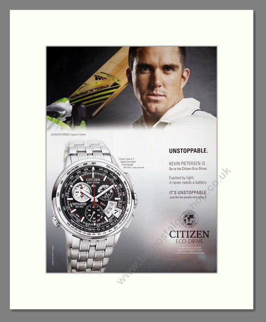 Citizen - Eco-Drive. Vintage Advert 2009 (ref AD62522)