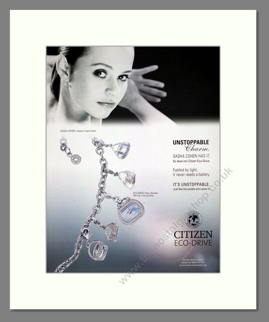 Citizen - Eco-Drive. Vintage Advert 2005 (ref AD62528)