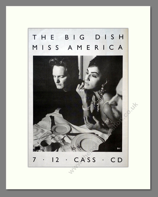 Big Dish (The) - Miss America. Vintage Advert 1991 (ref AD18758)