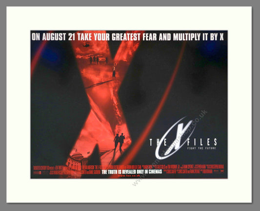 X Files (The) - David Duchovny. Vintage Poster 1998 (ref AD18907)