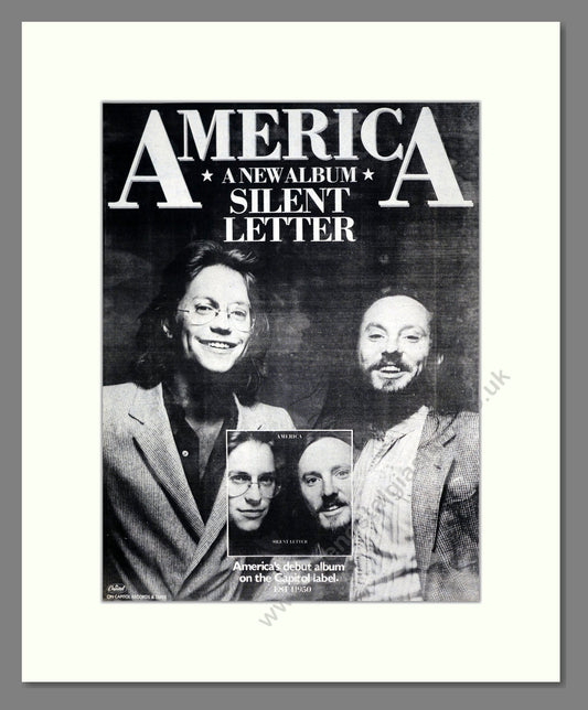 America - Silent Letter. Vintage Advert 1979 (ref AD19032)