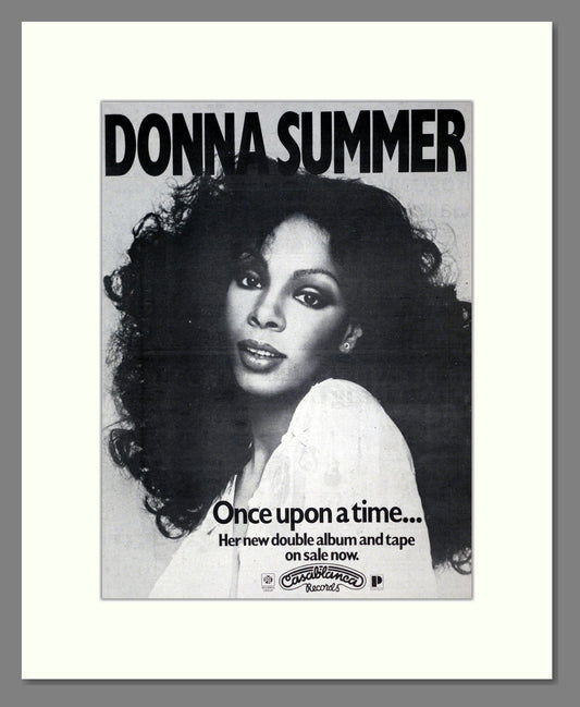 Donna Summer - Once Upon A Time. Vintage Advert 1977 (ref AD19076)