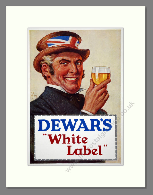 Dewar's White Label Whisky. Original Advert 1937 (ref AD302290)