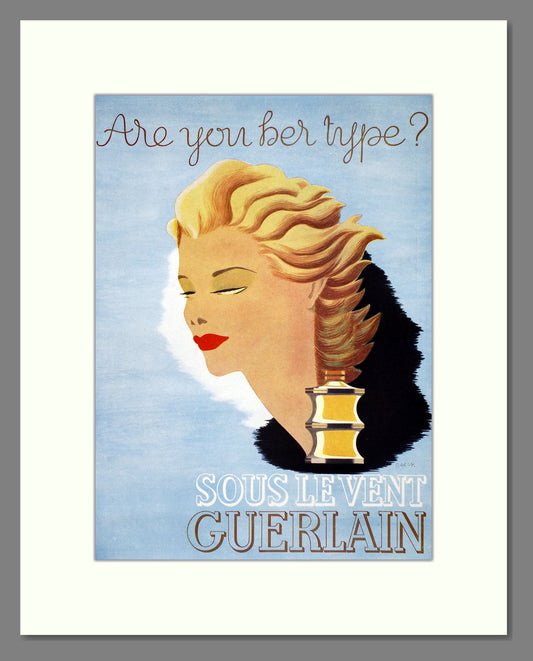 Guerlain Perfume. Original Advert 1937 (ref AD302296)