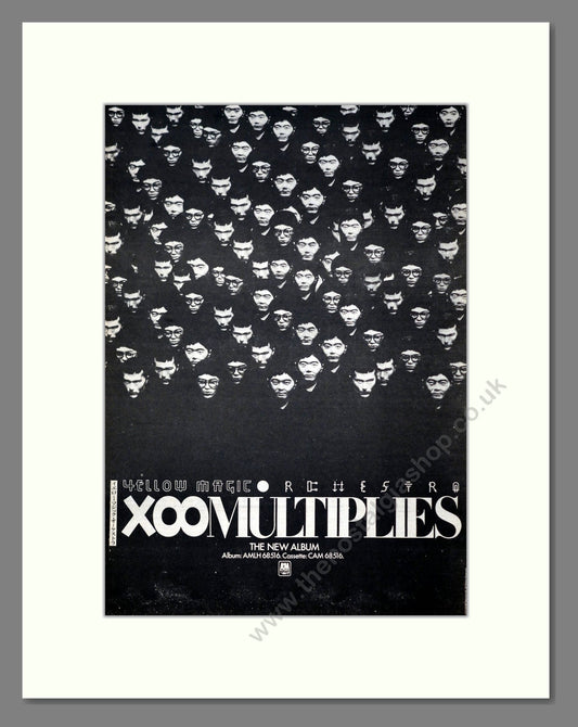 Yellow Magic Orchestra - Xoo Multiplies. Vintage Advert 1980 (ref AD19247)