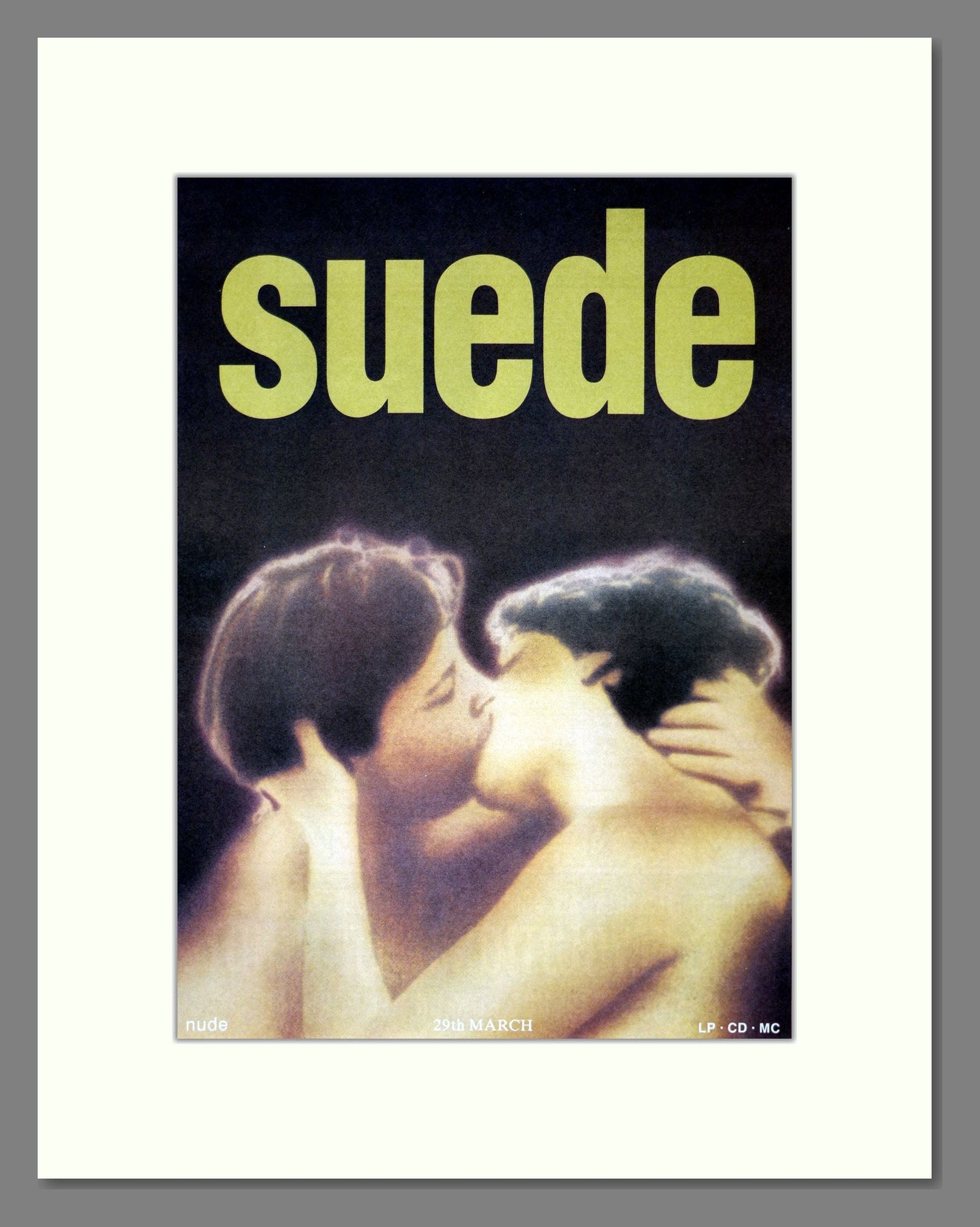 Suede - Nude. Vintage Advert 1993 (ref AD19254)