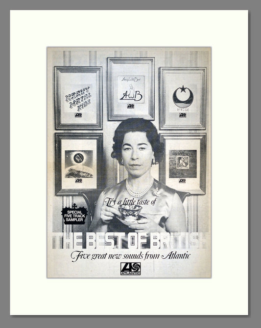 Various Artists - The Best Of British. Vintage Advert 1974 (ref AD19652)