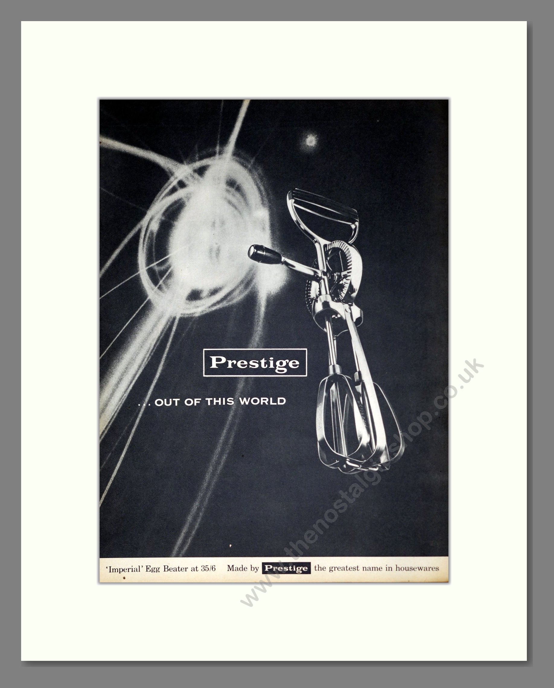 Prestige - Whisks. Vintage Advert 1962 (ref AD302506)