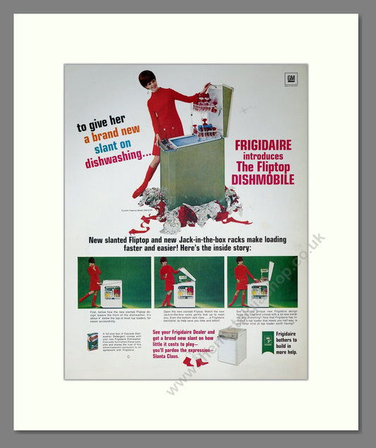 Frigidaire - Dishwasher. Vintage Advert 1968 (ref AD302605)