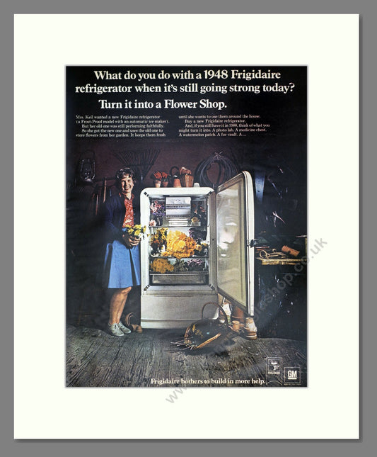 Frigidaire - Refrigerator. Vintage Advert 1968 (ref AD302680)