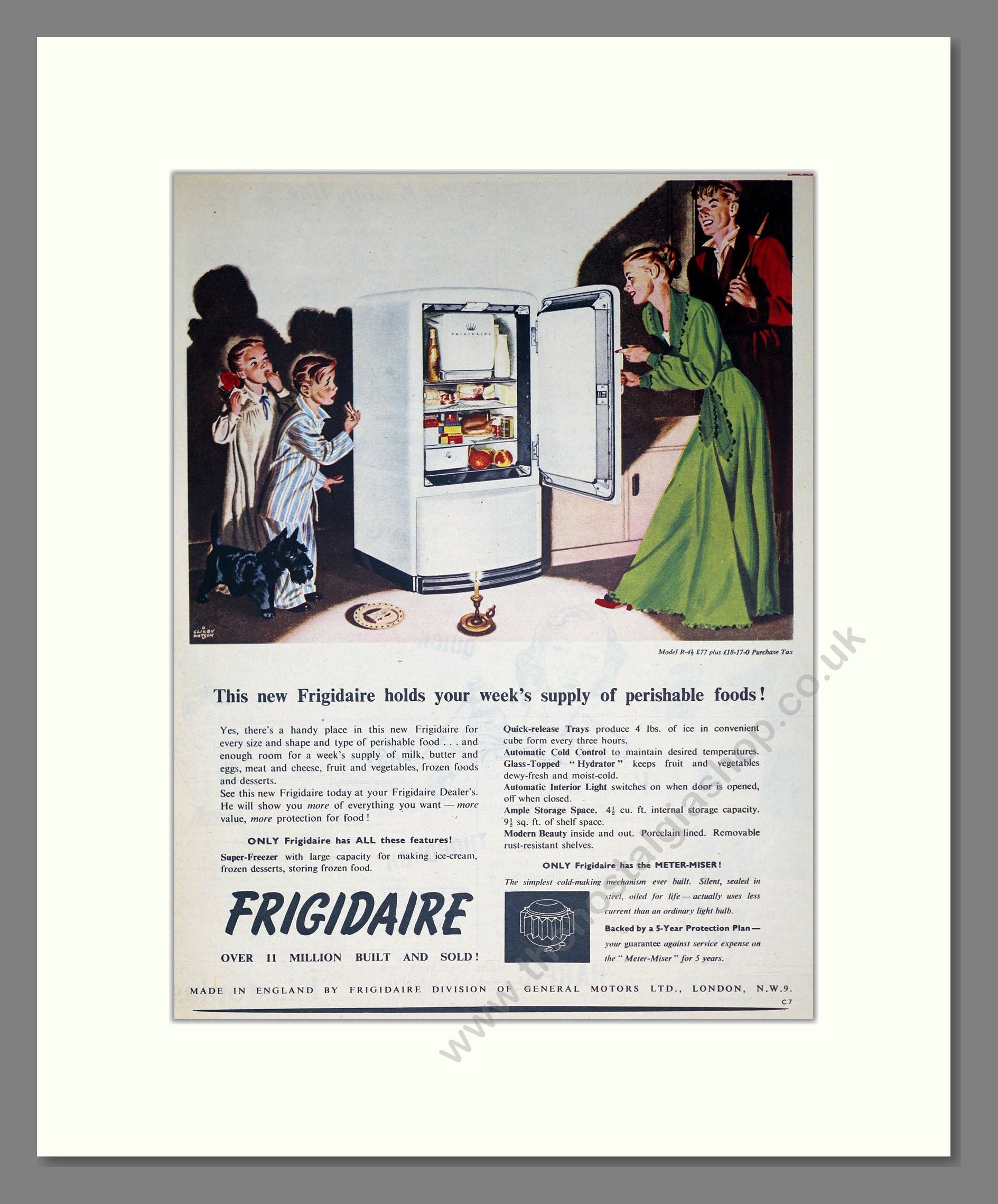 Frigidaire - Refrigerator. Vintage Advert 1950 (ref AD302683)