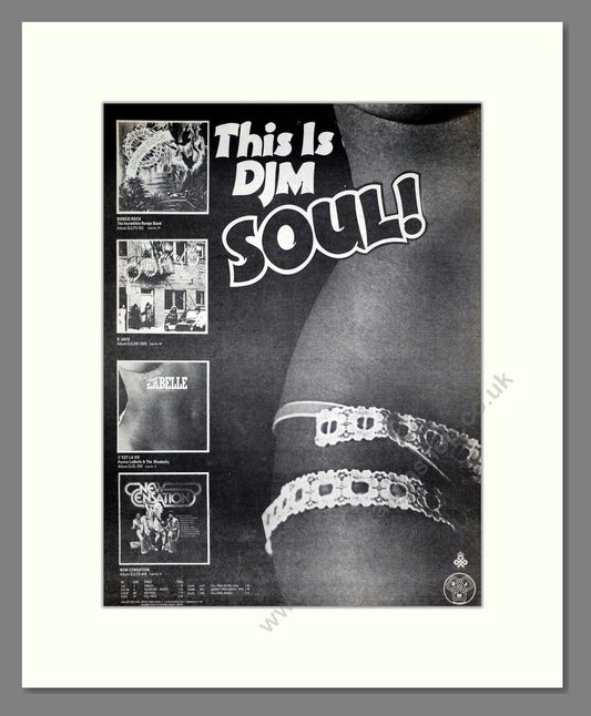 Various Artists - This Is DJM Soul. Vintage Advert 1975 (ref AD19936)