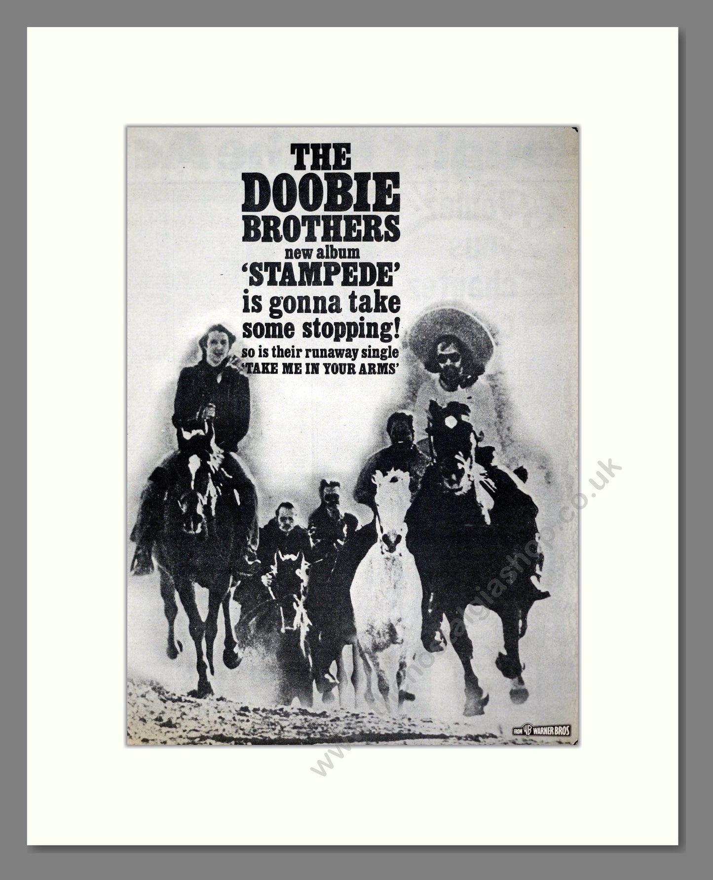 Doobie Brothers (The) - Stampede. Vintage Advert 1975 (ref AD19943)