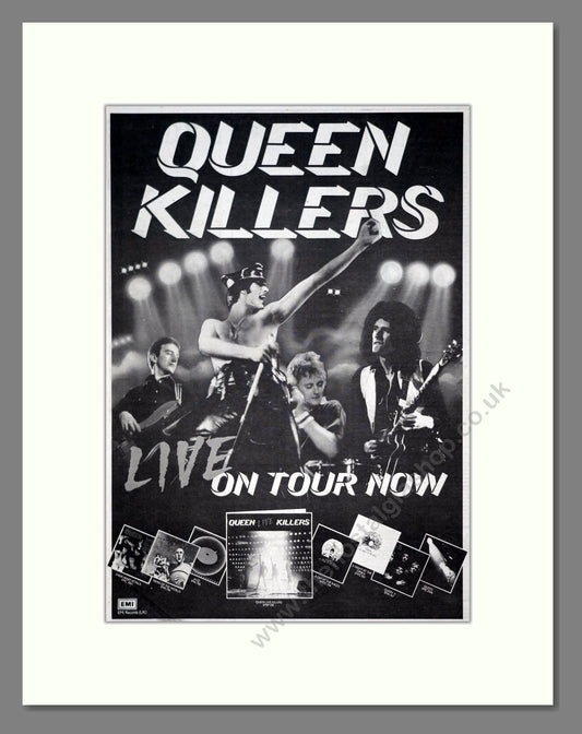 Queen - Live Killers. Vintage Advert 1979 (ref AD19956)