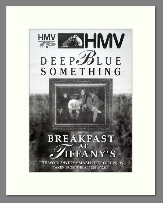 Deep Blue Something - Breakfast At Tiffany's. Vintage Advert 1996 (ref AD19977)