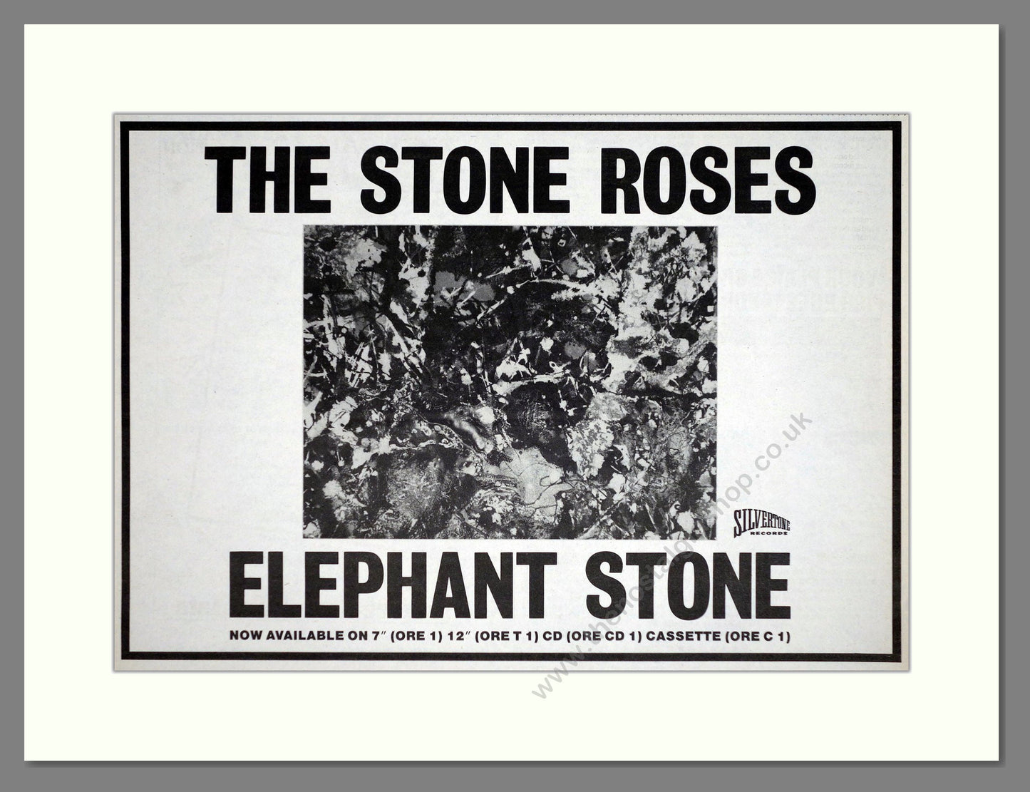 Stone Roses (The) - Elephant Stone. Vintage Advert 1990 (ref AD63166)