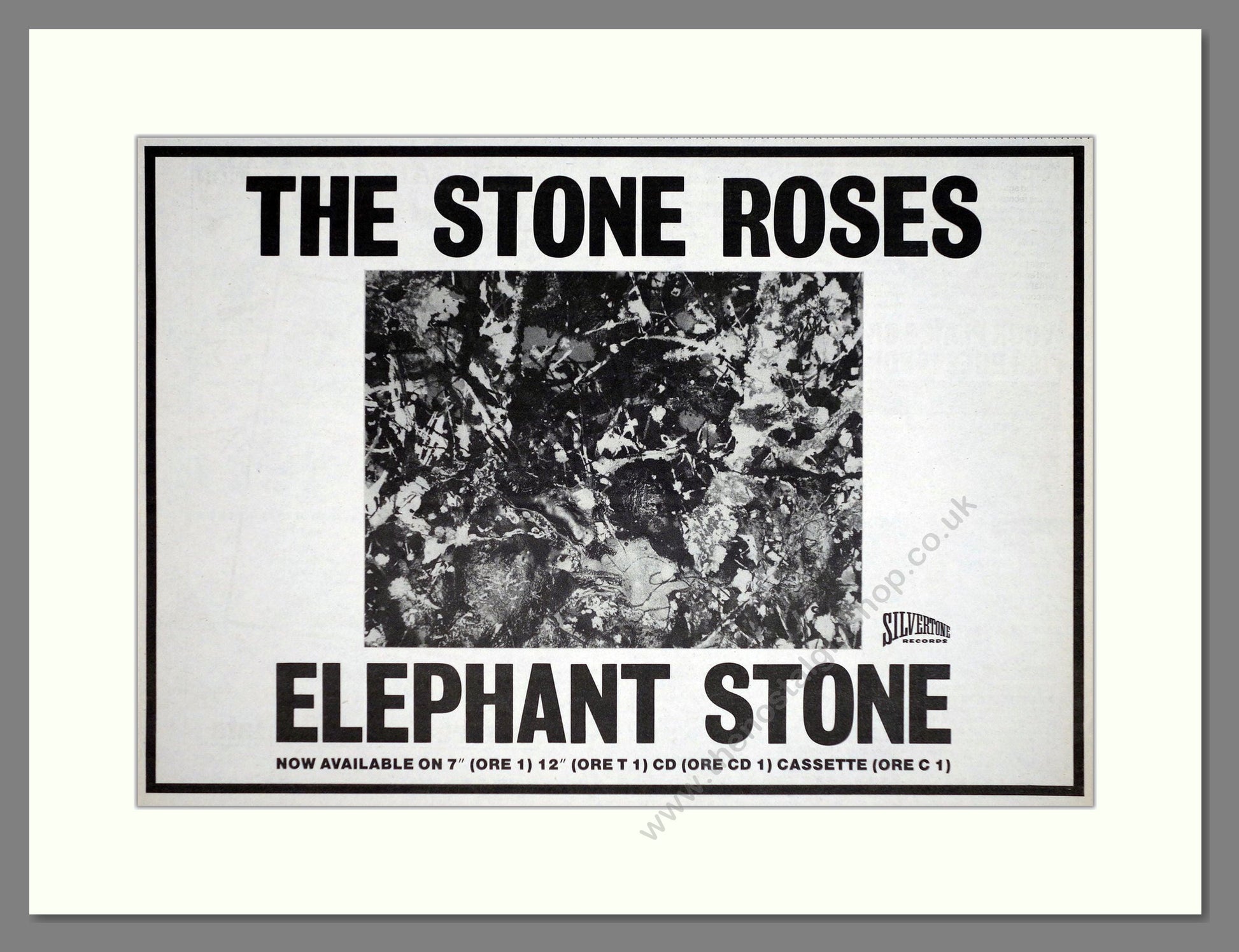 Stone Roses (The) - Elephant Stone. Vintage Advert 1990 (ref AD63166)