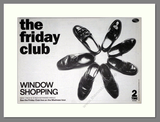 Friday Club (The) - Window Shopping. Vintage Advert 1985 (ref AD63186)