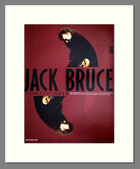 Jack Bruce - Somethinels. Vintage Advert 1993 (ref AD63259)